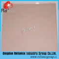 4-6mm Pink Tinted Float Glass with Ce/ISO